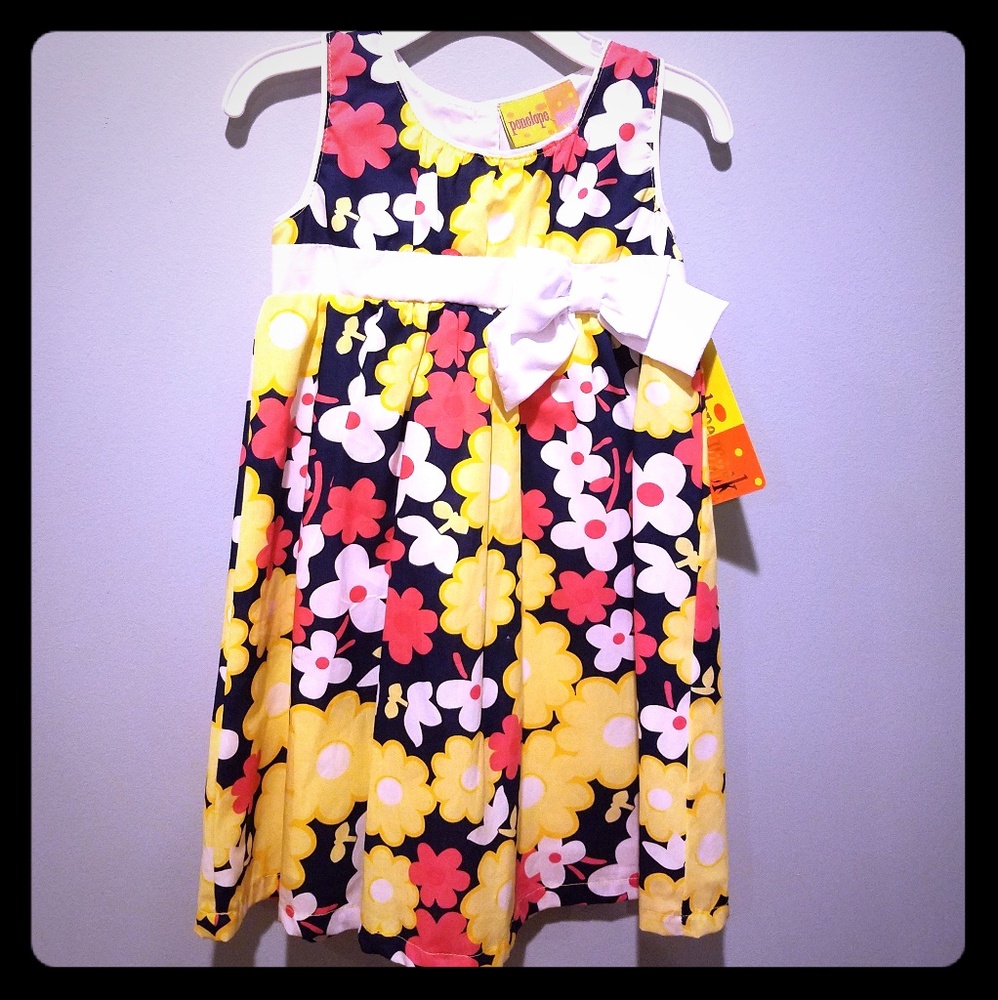 Flowery dress made in the Philippines
